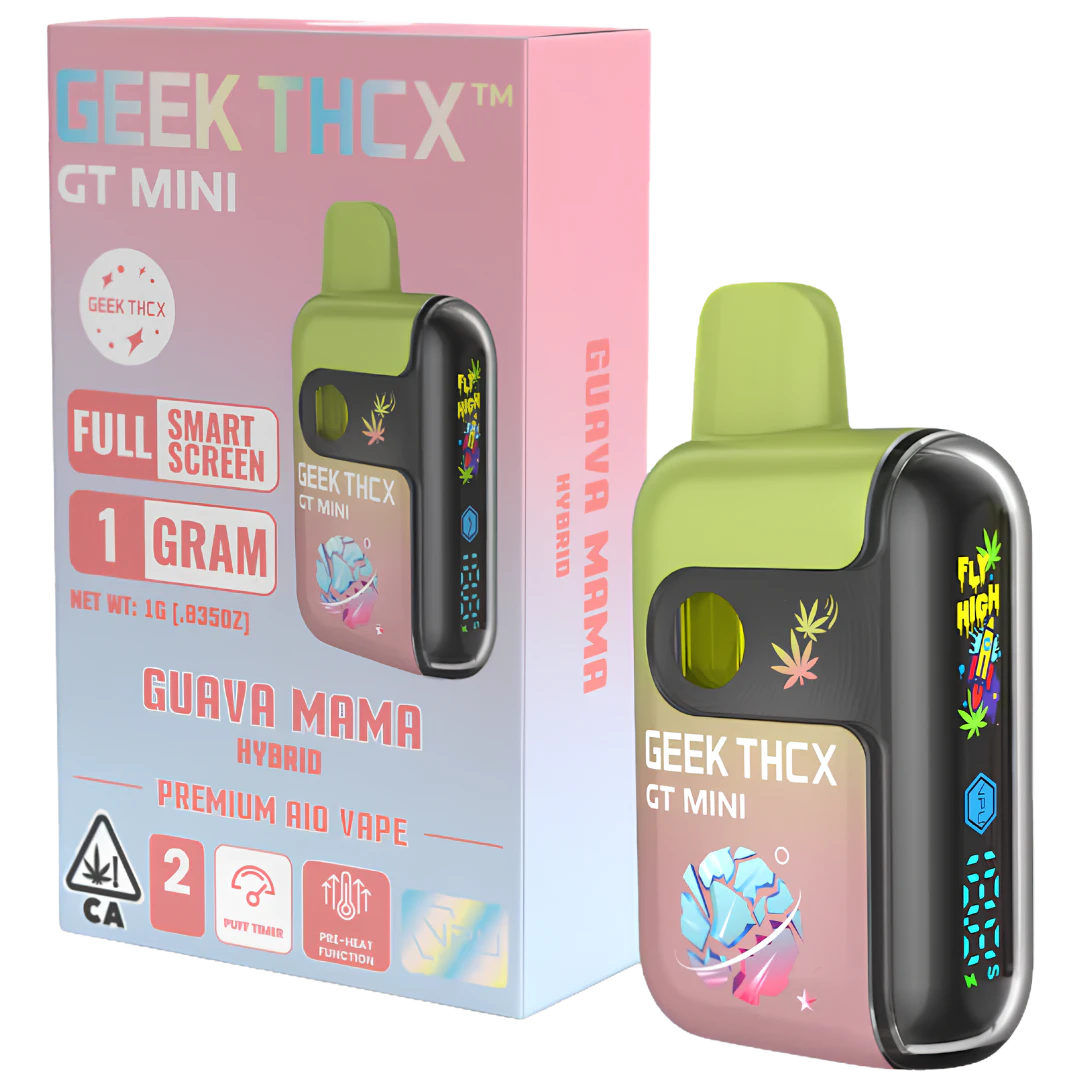 Geek Thcx - GEEK THCX - 1g AIO - Guava Mama  Main Image