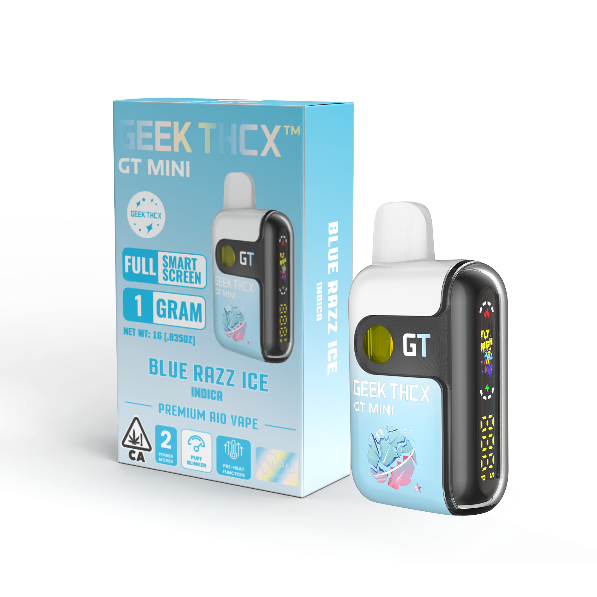 GEEK THCX | Blue Razz Ice | All-in-One