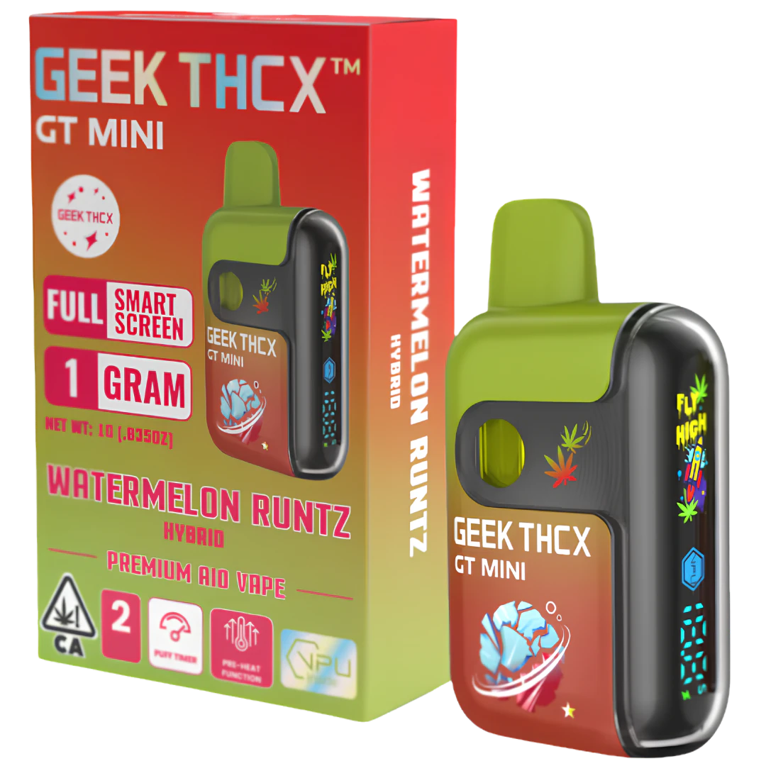Geek Thcx - GEEK THCX - 1g AIO - Watermelon Runtz Main Image