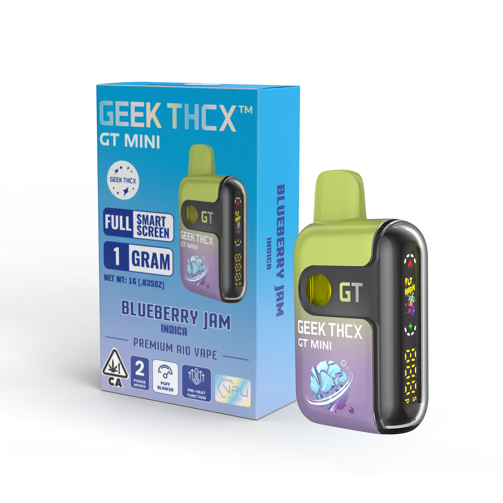 Geek Thcx - GEEK THCX - 1g AIO - Blueberry Jam Main Image