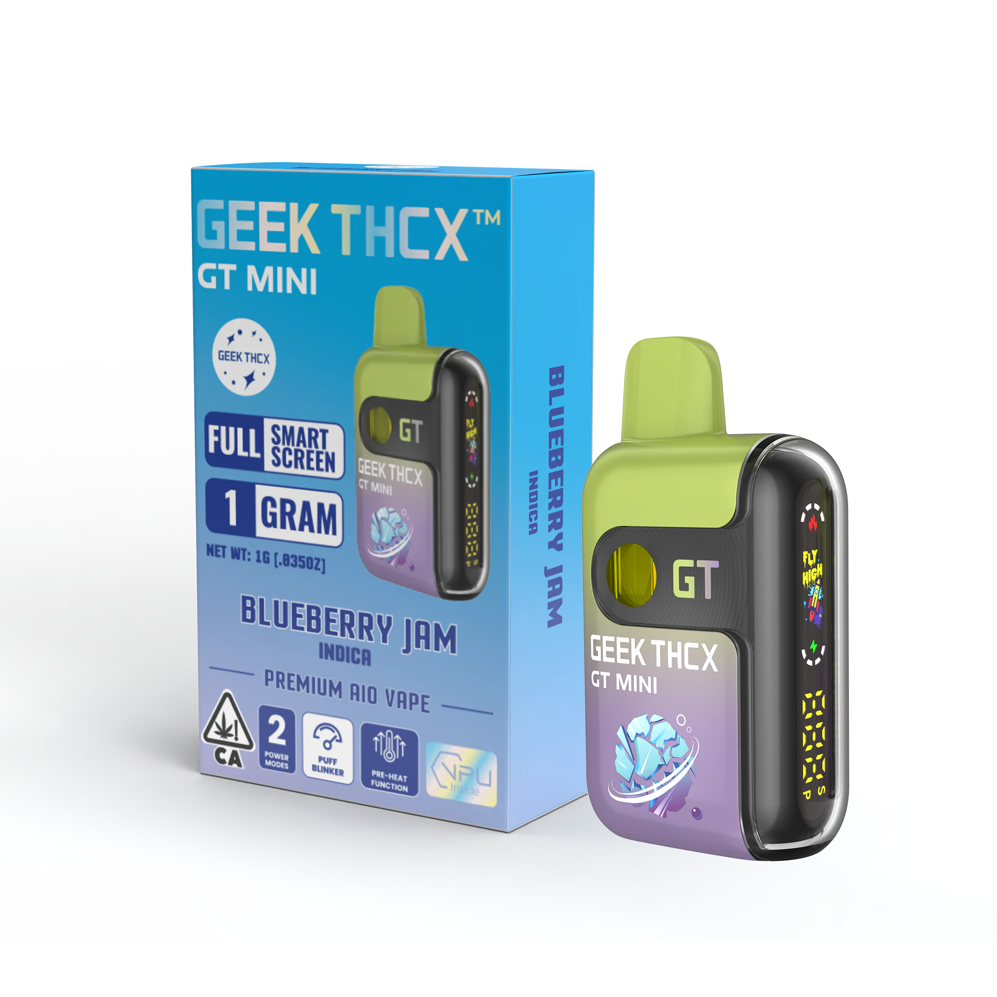 Geek Thcx - GEEK THCX - 1g AIO - Blueberry Jam Main Image