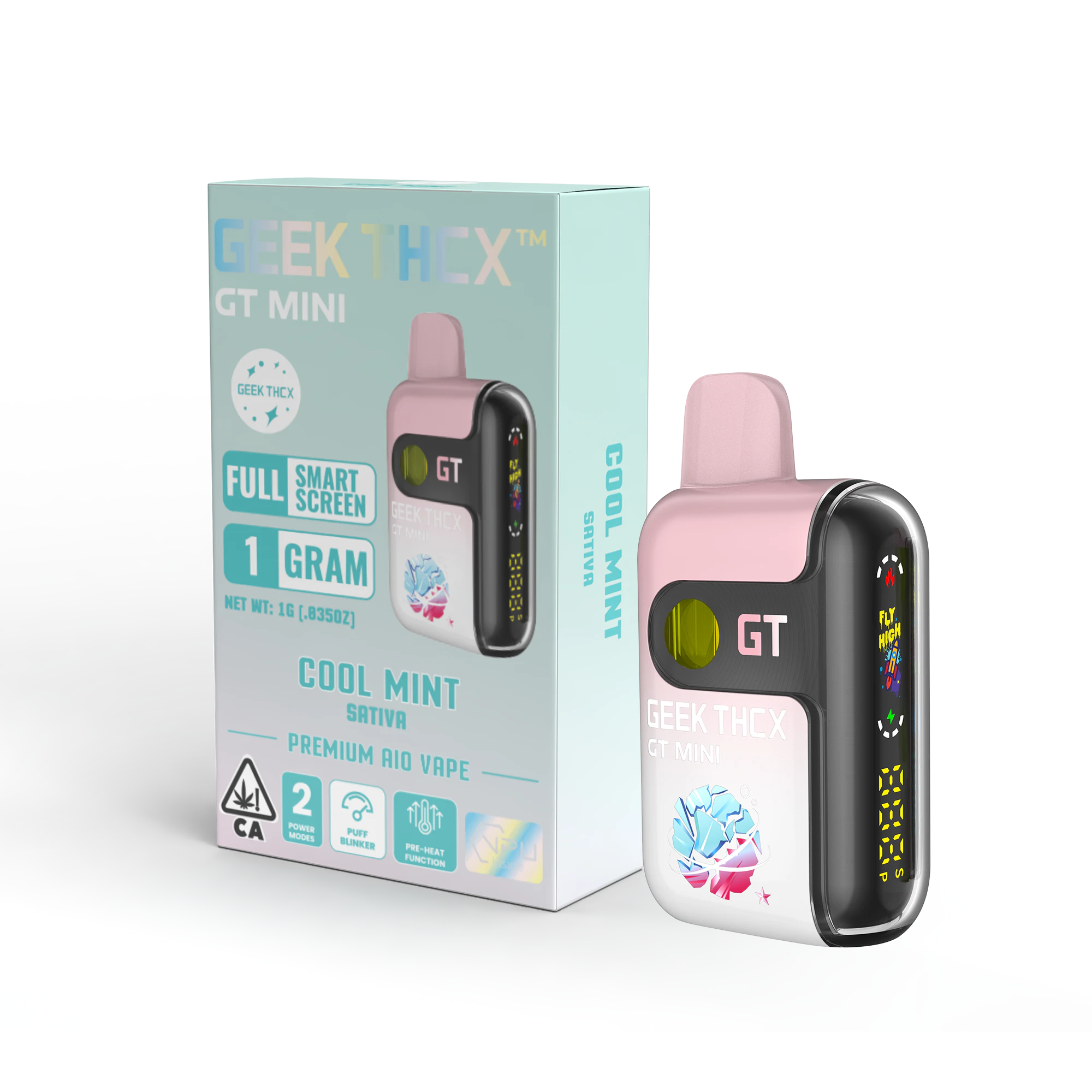 Geek Thcx - GEEK THCX - 1g AIO - Cool Mint Main Image
