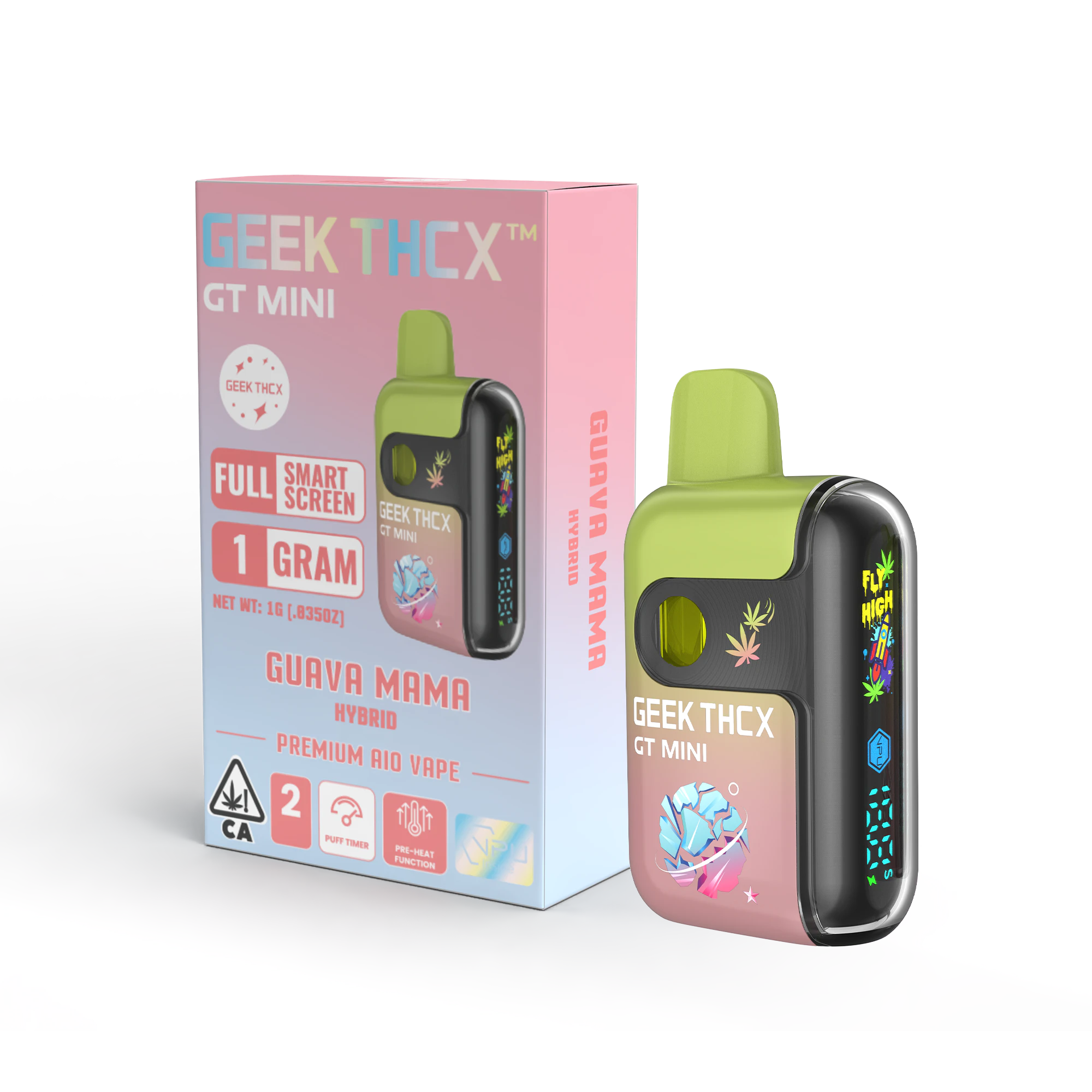 Geek Thcx - GEEK THCX - 1g AIO - Guava Mama Main Image