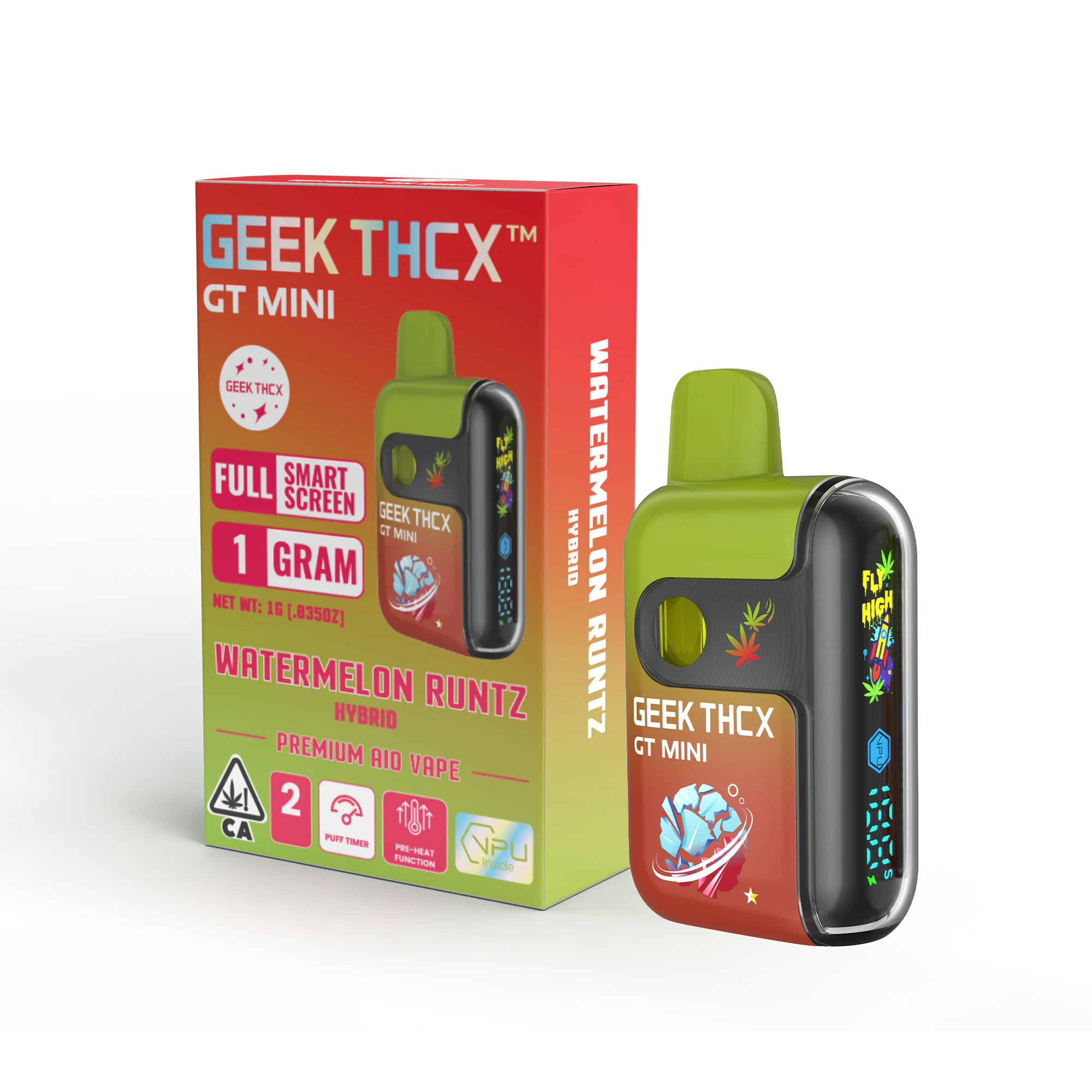 Geek Thcx - GEEK THCX - 1g AIO - Watermelon Runtz Main Image