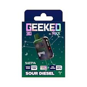 MKX Geeked - Sour Diesel - 3G Disposable
