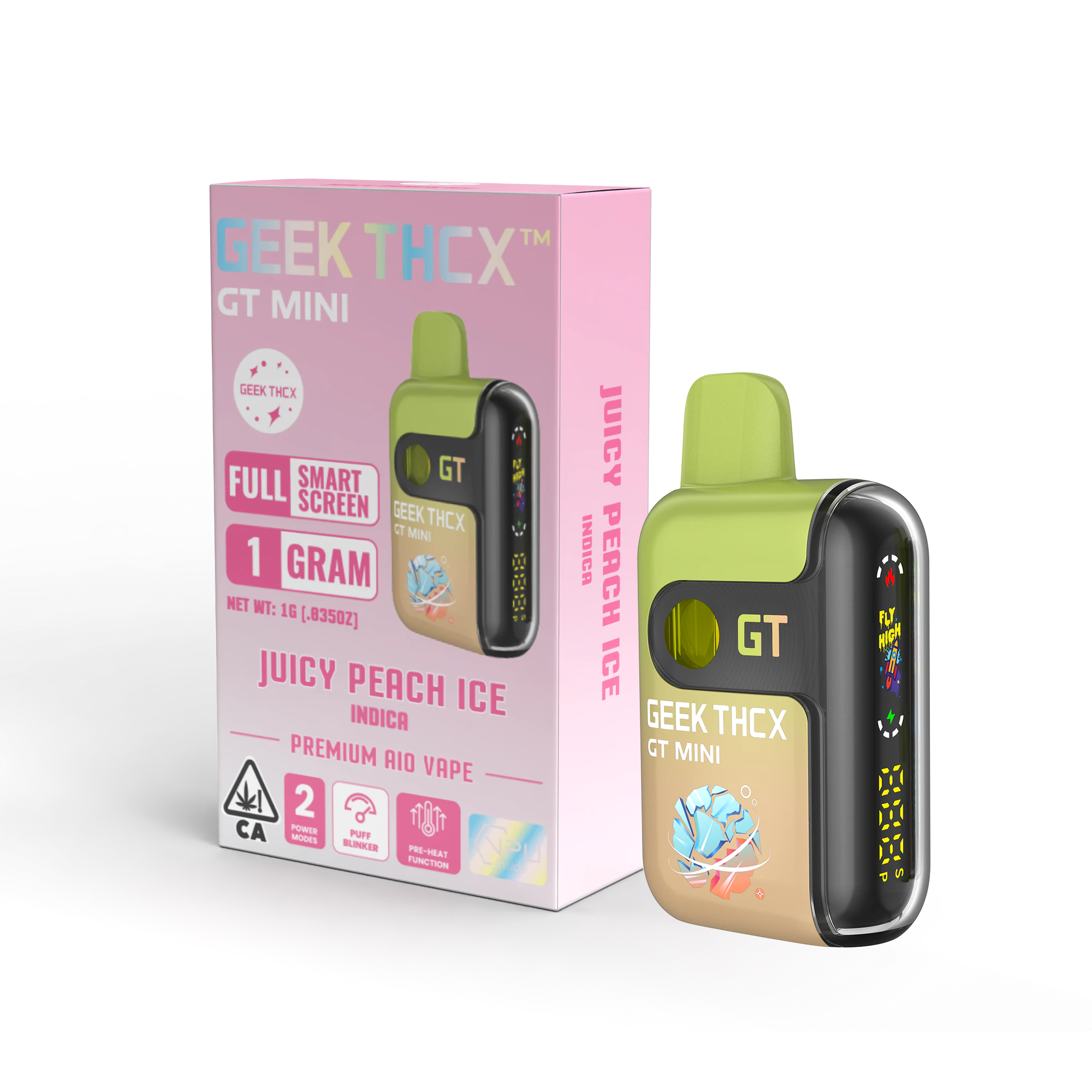 Geek Thcx - GEEK THCX | Juicy Peach Ice | All-In-One Main Image