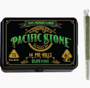 PACIFIC STONE - Pacific Stone - Pre Roll Pack - Hybrid - Gelato - (7g total) 14 pack