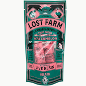 LOST FARM | WATERMELON GELATO LIVE RESIN - 10PK | EDIBLE | 100MG