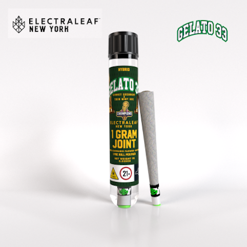ElectraLeaf - Gelato 33 -Hybrid- (Pre-Roll) 1g | Electraleaf      -ac7 front