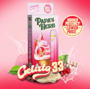 Papa's Herb - Gelato 33 - 1g All in One Vape