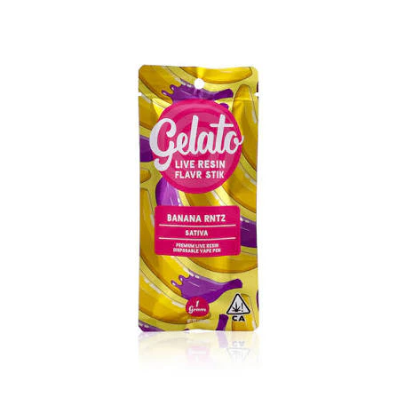 Gelato - Gelato Live Resin All In One 1g Banana Rntz Main Image