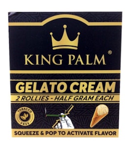 KING PALM - King Palm Gelato Cream Rollies 2pk ND #44691