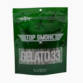 Top Smoke - 1G Gelato 33 (28 PACK)