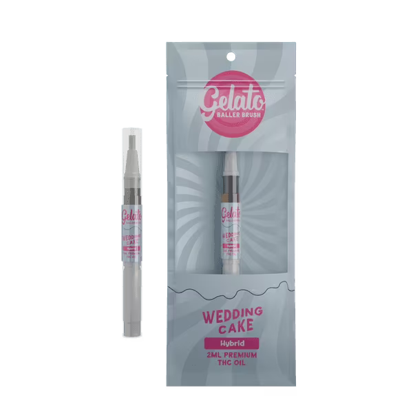 Gelato | Baller Brush | Wedding Cake | THC Oil