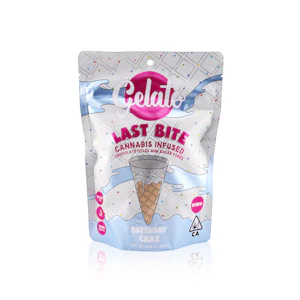 Gelato - GELATO - Edible - Birthday Cone - Last Bite - 100MG