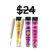 Gelato Preroll Variety Bundle | 3x 1g Prerolls | Gelato