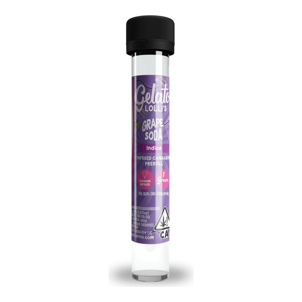 Gelato - Gelato | Grape Soda | Lolli | Infused Pre-Roll | 1.2G Main Image