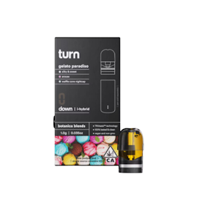 TURN - Gelato Paradiso (I-H) | 1g Botanica Blends POD | Turn