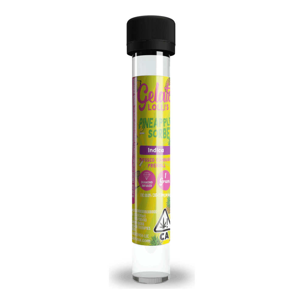Gelato - Gelato | Pineapple Sorbet | Lolli | Infused Pre-Roll | 1.2G Main Image
