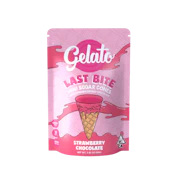 Gelato | Last Bites | Strawberry Chocolate | Mini Cones