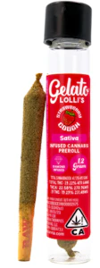 Gelato - Gelato | Strawberry Cough | Lolli | Infused Pre-Roll | 1.2G