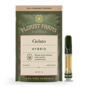 Florist Farms - Gelato - 87% THC - 1g - Vape Cart