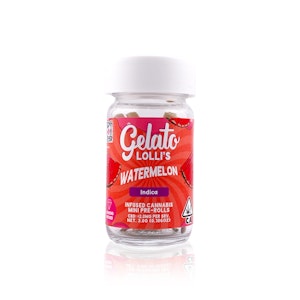 GELATO - GELATO - Infused Preroll - Watermelon - Lolli's - 5 Pack - 3G