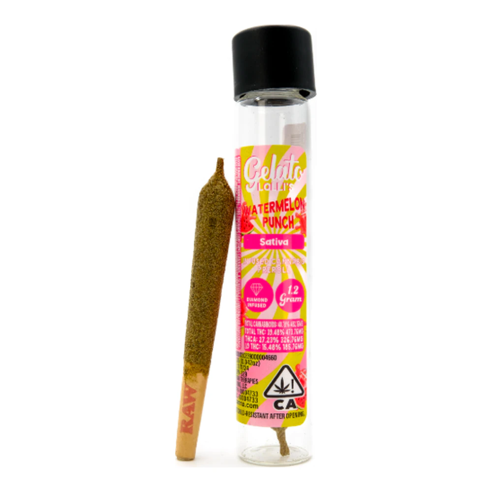 Gelato - Gelato | Watermelon Punch | Lolli | Infused Pre-Roll | 1.2G Main Image