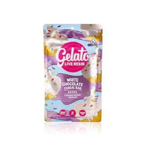 Gelato - GELATO - Edible - White Chocolate - Live Resin - Cereal Bar - 100MG
