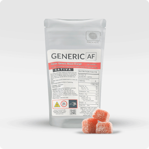 Generic AF - Generic AF - Blood Orange (5mg) - 100mg