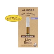Almora 1g Cereal Milk Live Resin Cartridge
