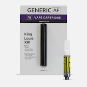 Generic AF | Vape cartridge | King Louis XIII | 1g (indica)
