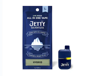 JETTY EXTRACTS - Jetty 1g Dragonfruit Soda Live Rosin AIO