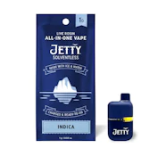 Jetty 1g Banana Squared Live Rosin AIO