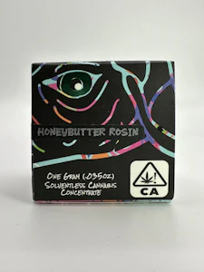 HONEYBUTTER - SALE Honeybutter 1g Banana Dawg X Cherry Lion Live Rosin