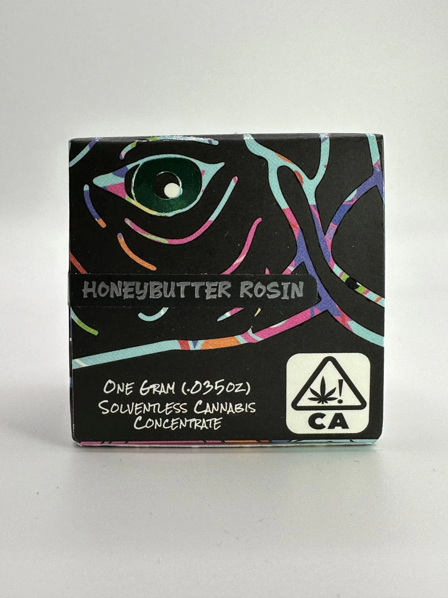 HONEYBUTTER - SALE Honeybutter 1g Banana Dawg X Cherry Lion Live Rosin Main Image