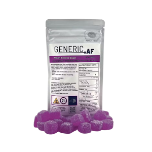 GENERIC AF - Generic AF - Grape Gummies - 100mg