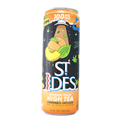 St. Ides - Georgia Peach Cannabis Infused High Tea Single Can 12fl oz. (100mg)