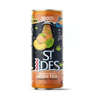 ST.IDES - ST IDES | GEORGIA PEACH TEA | BEVERAGE | 100MG