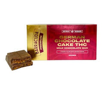 DETROIT EDIBLES - Detroit Edibles - Barracuda Bar - German Chocolate Cake 200mg