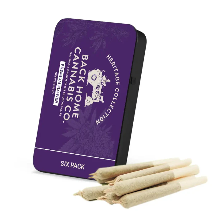 Back Home Cannabis Co. - Back Home Cannabis Co. | Gorilla Glue | 6pk pre rolls Main Image