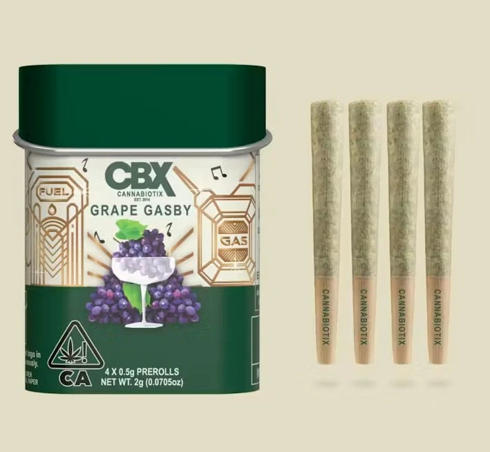 CBX - Grape Gasby | Mini Joints | 0.5g each | 4pk Main Image