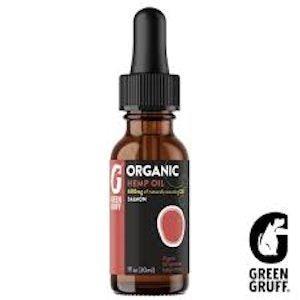 GREEN GRUFF - Green Gruff - Organic Hemp Oil Salmon or Pumpkin 600mg