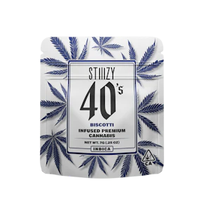 STIIIZY | Infused Flower | 40's | Biscotti | 7g