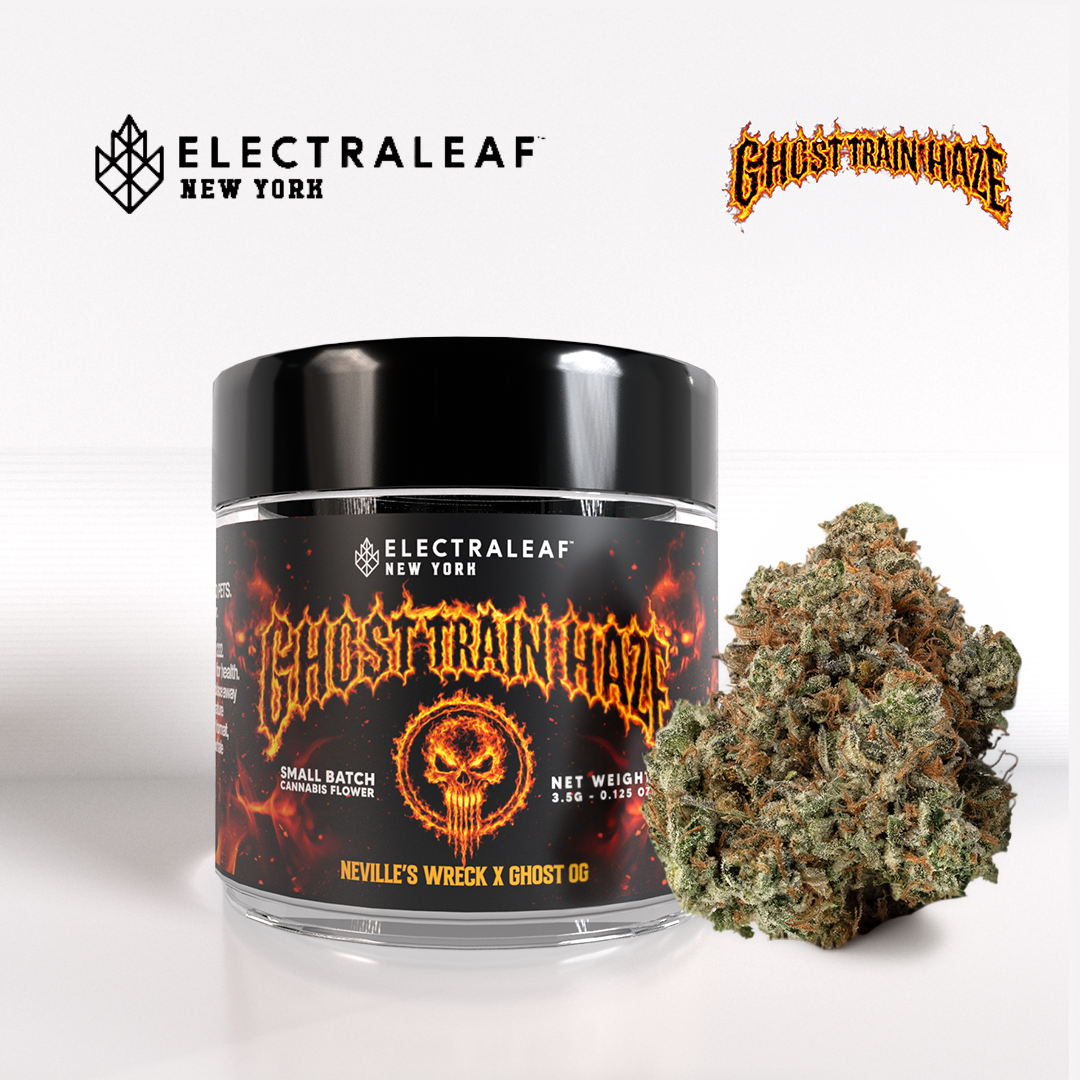 邦楽 cookieleaf Electraleaf | Ghost Train Haze | 3.5g - Upstate Canna Co