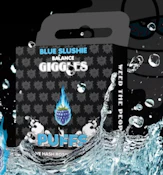 Giggles Puffs-Live Hash Rosin- Blue Slushie-Hybrid-1g 510 cart-93.06% THC
