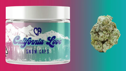 California Love - Glacier OG | 3.5g | Snow Caps Infused Flower [ I ] THC%50