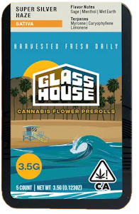 Glass House - Glass House | Super Silver Haze | 5pk