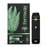 Glass Slipper (LIVE) – Hybrid – 83.67% THC | 1g Traveler Pro Vape | Fernway -xxx7 back