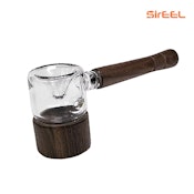 5.5" SirEEL Glass & Wood Hybrid Hammer